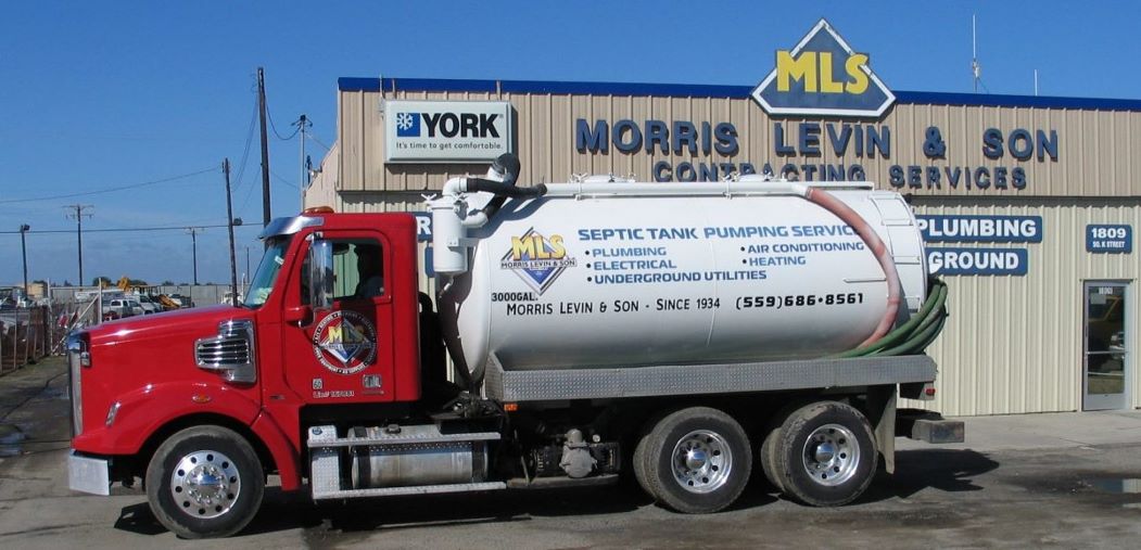 Morris Levin & Son Septic Pumping Truck